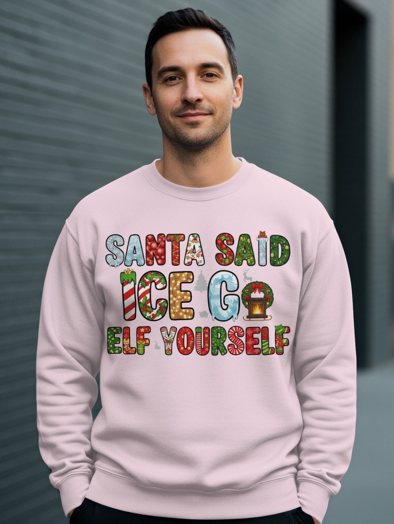 Santa Said Ice Go Elf Yourself Sweater