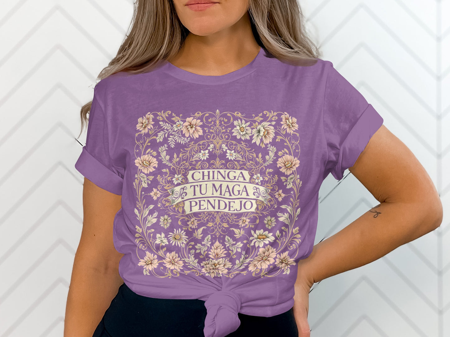 Chinga Tu Maga Pendejo Women Fashionable T-shirt