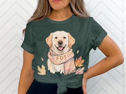Adorable Dog Graphic Tee Perfect for Casual Outfits