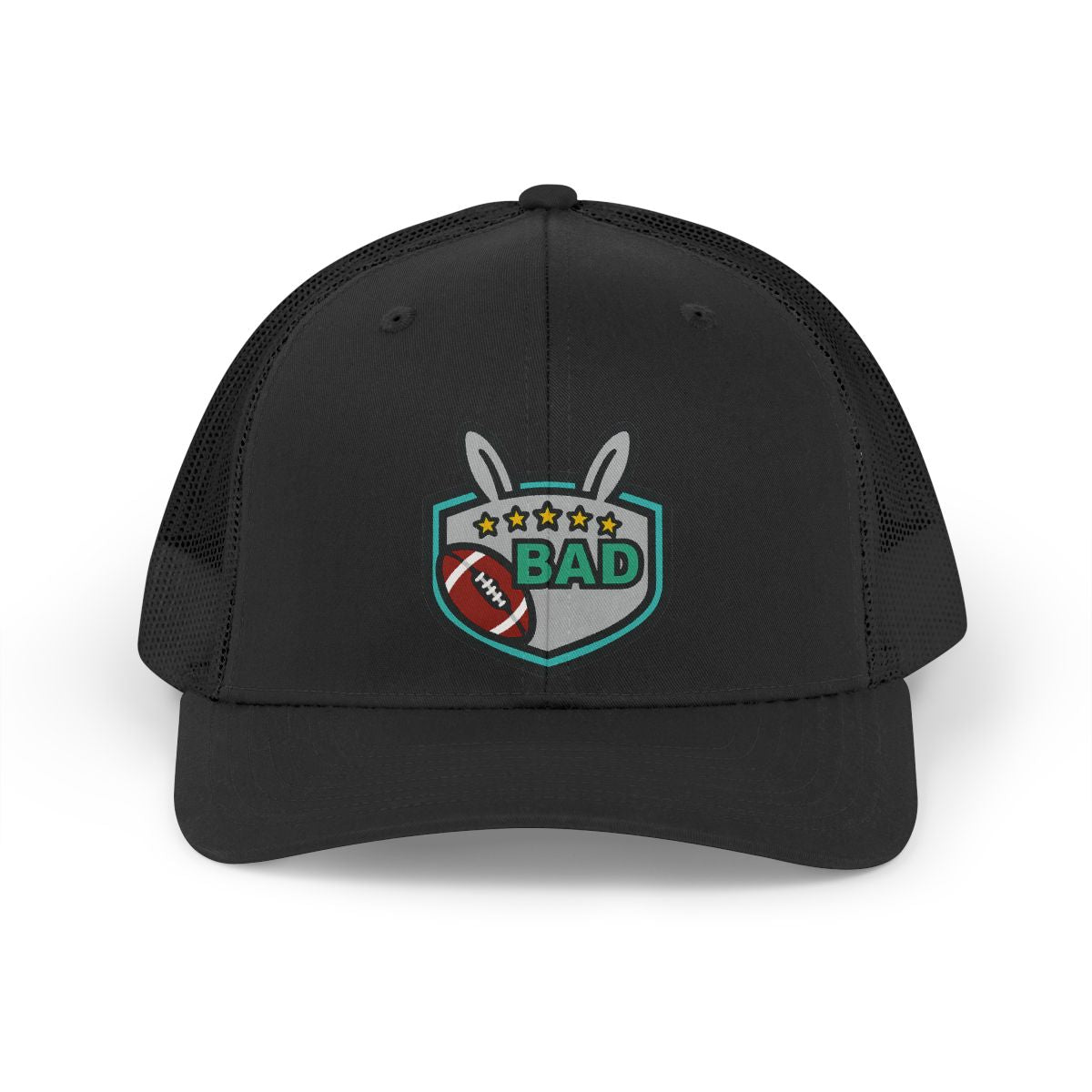BAD Logo Football Design Trucker Cap Product