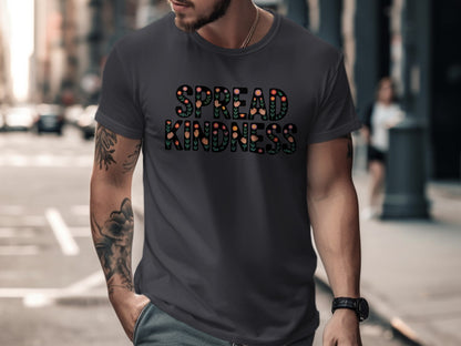 Spread Kindness Inspirational Graphic T-Shirt