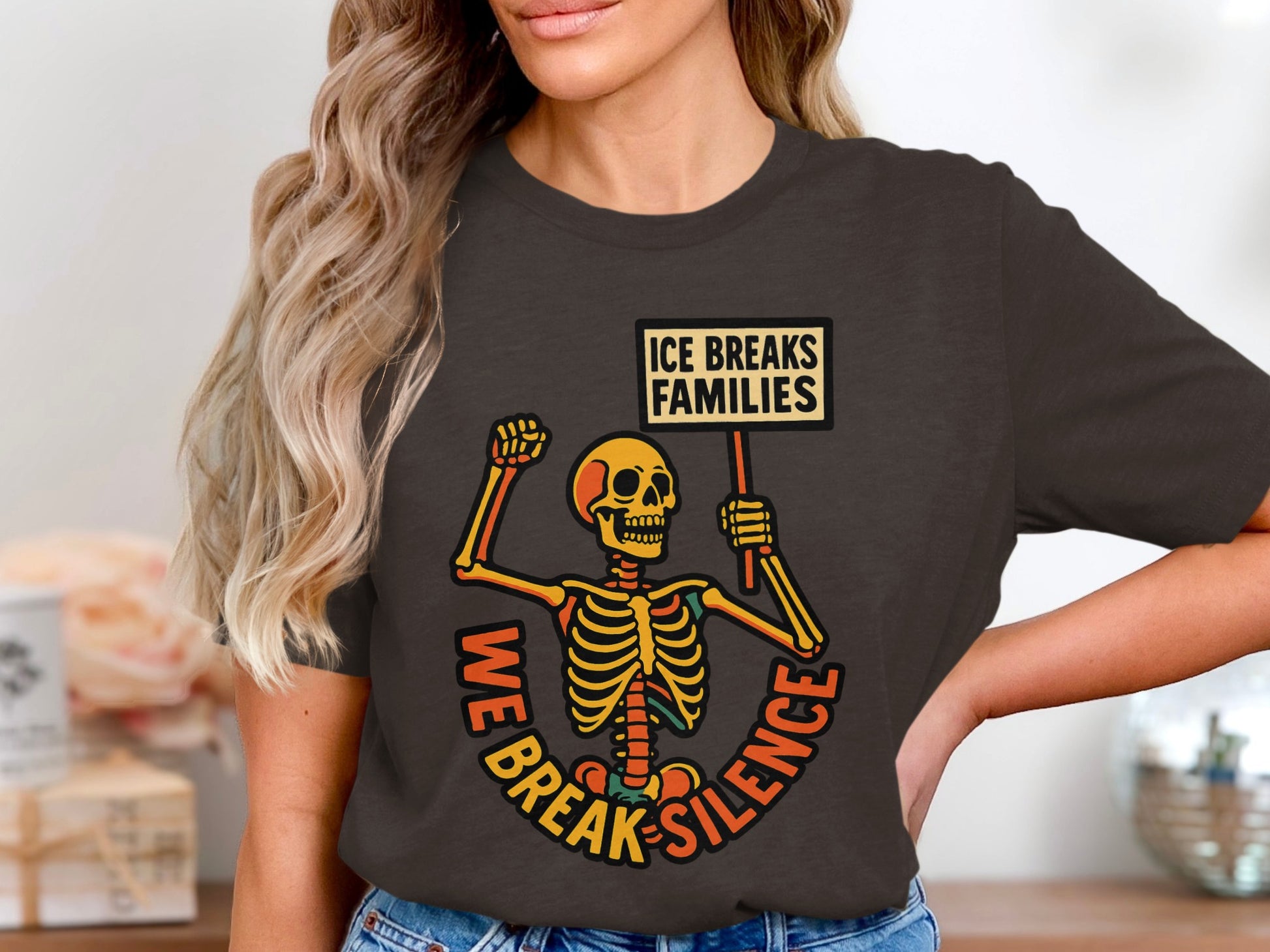 Ice Breaks Families We Break Silence Graphic Tee product