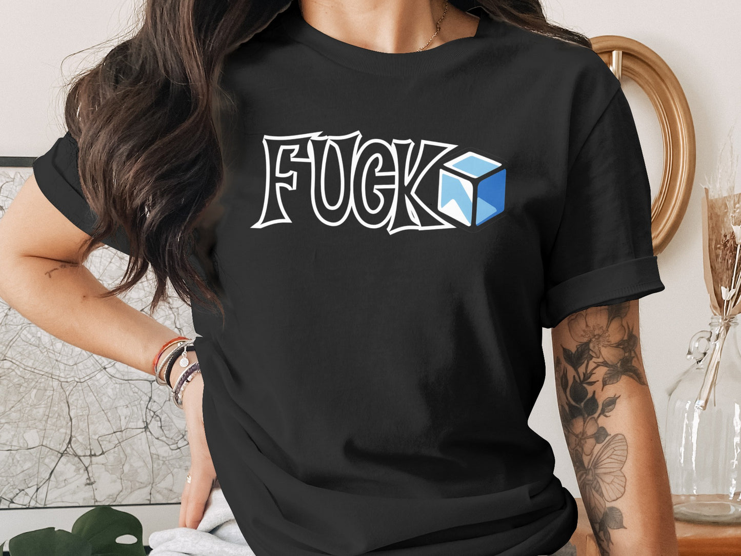Creative Graphic Tee with Unique Design product