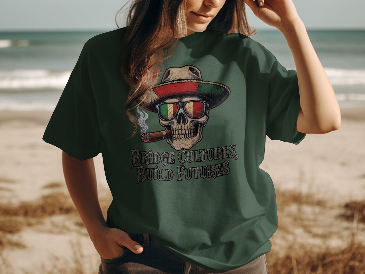 Bridge Cultures Build Futures Graphic T-shirt product