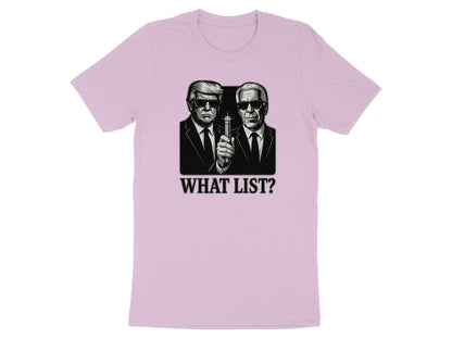 What List Graphic Novelty T-Shirt product type