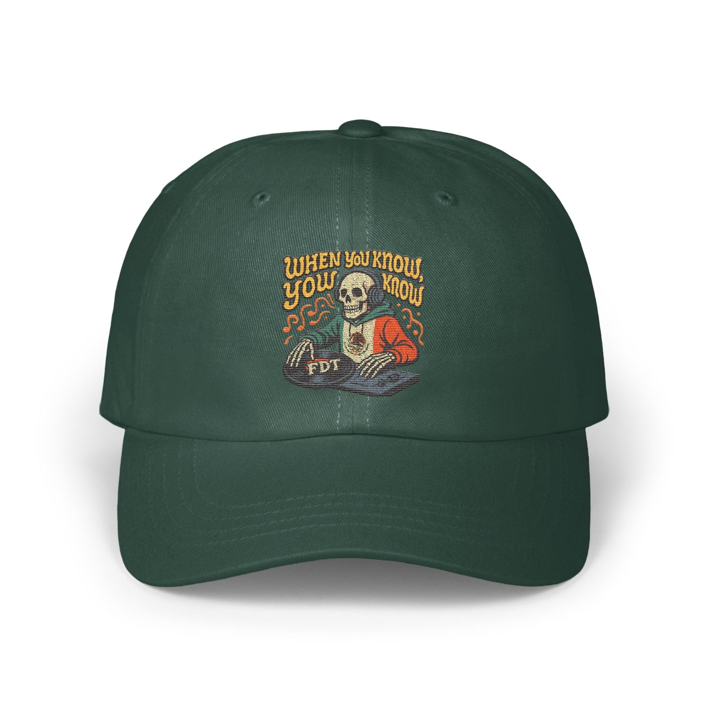 When You Know You Know Skeleton Design Hat product