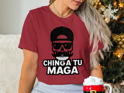 Ching A Tu Maga Graphic Tee for a Bold Style