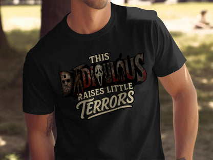 This Dad Jokes Raises Little Terrors T-shirt product type