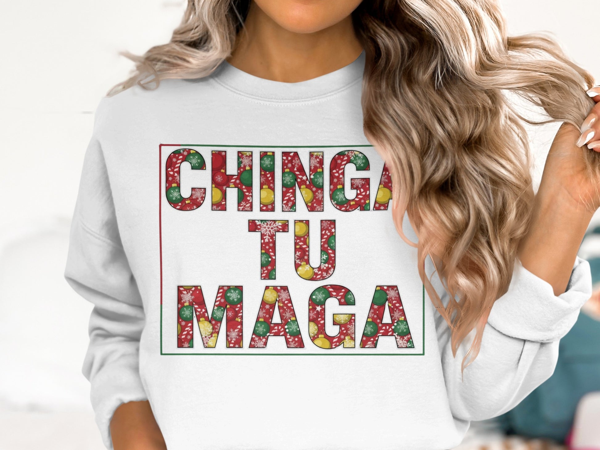 Trendy Bold Statement Design Comfortable Sweatshirt