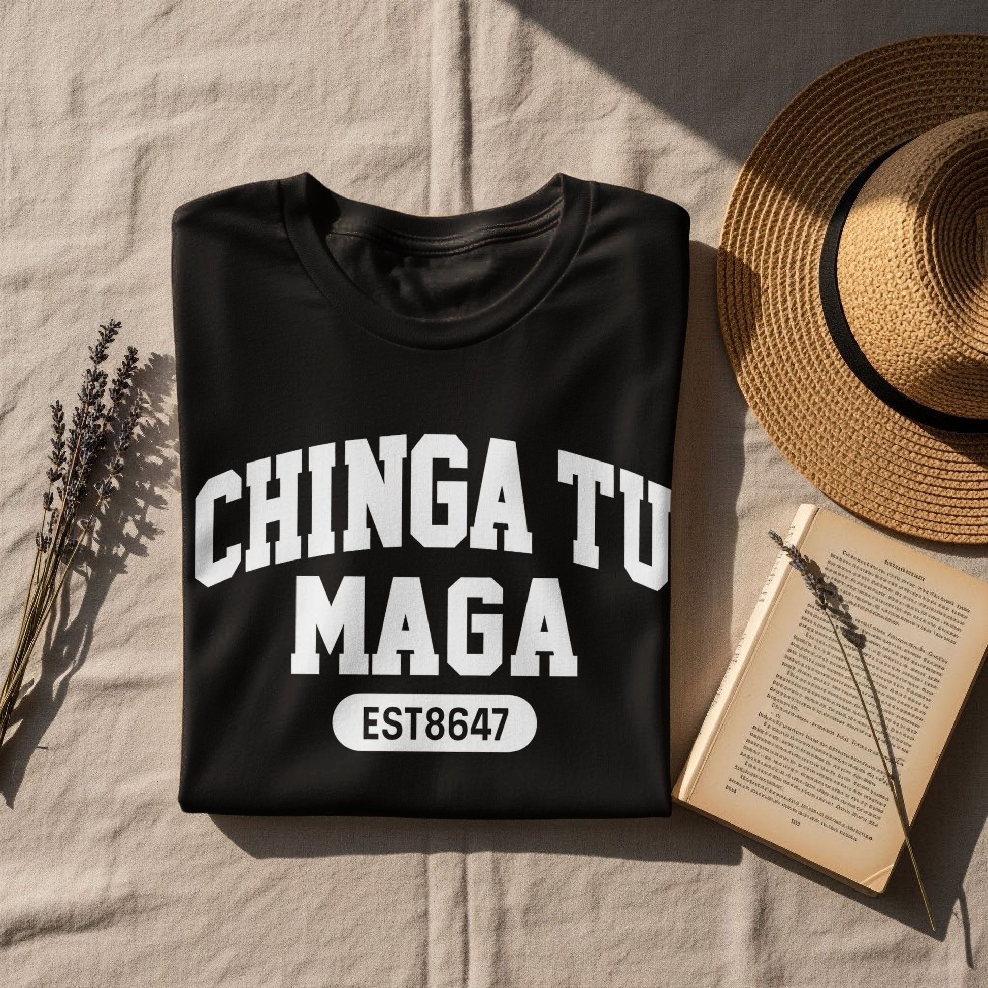 Chinga Tu Maga EST8647 Graphic Tee Shirt product