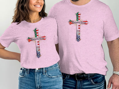United by Grace Cross Design T Shirt product