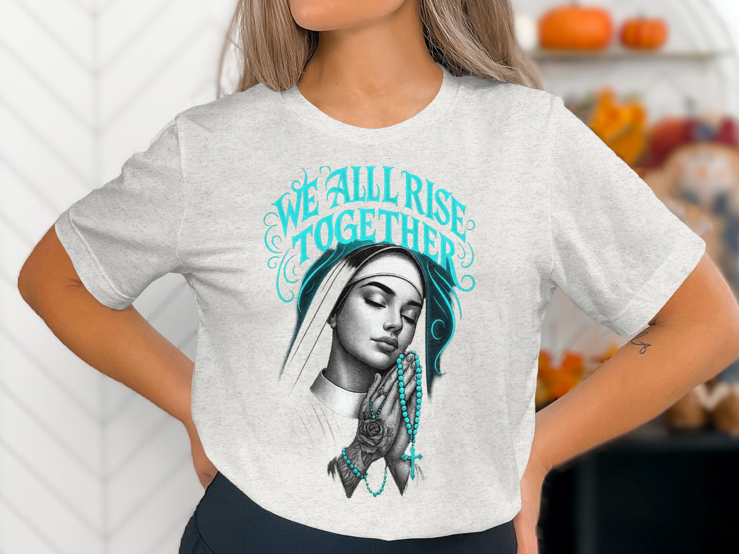 We All Rise Together Graphic Tee Shirt product type