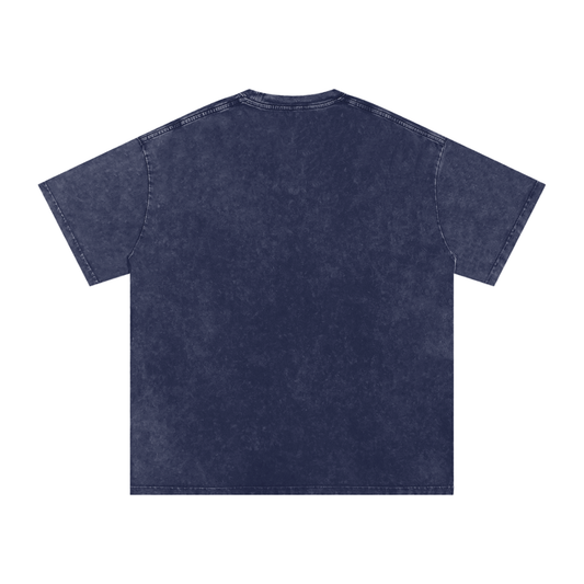 FDT Anti trump vintage style tee, great quality |Snow Washed Oversized Cotton T-Shirt