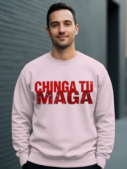 CHINGA TU MAGA Statement Sweatshirt