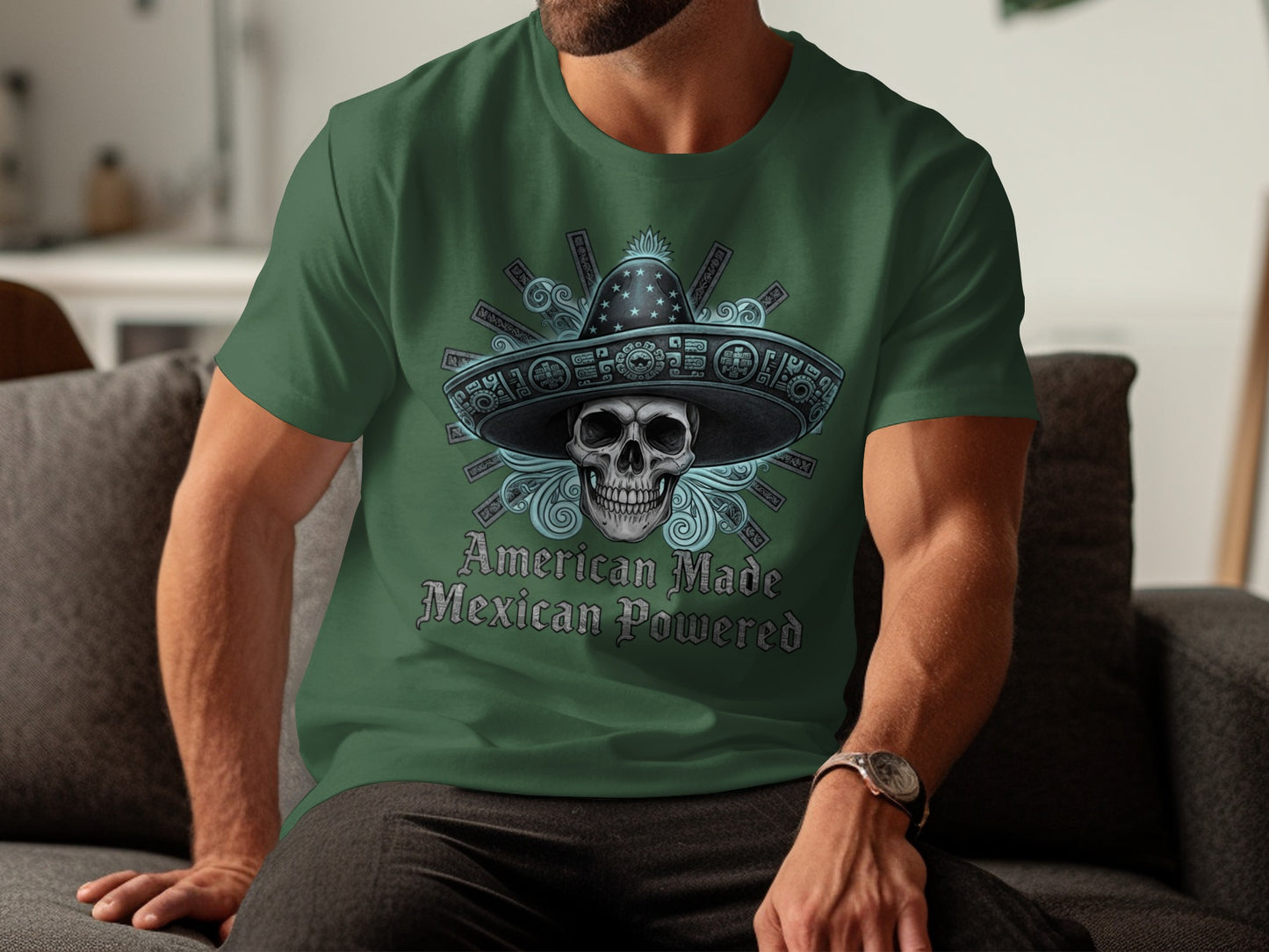 American Made Mexican Powered T-Shirt Product