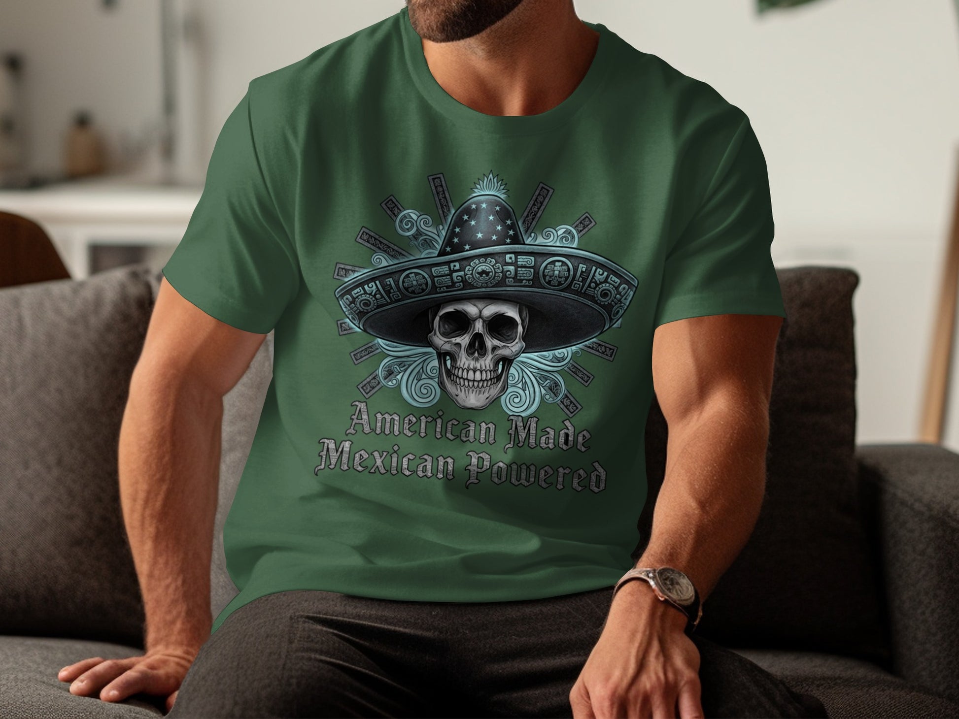 American Made Mexican Powered T-Shirt Product
