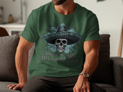 American Made Mexican Powered T-Shirt Product