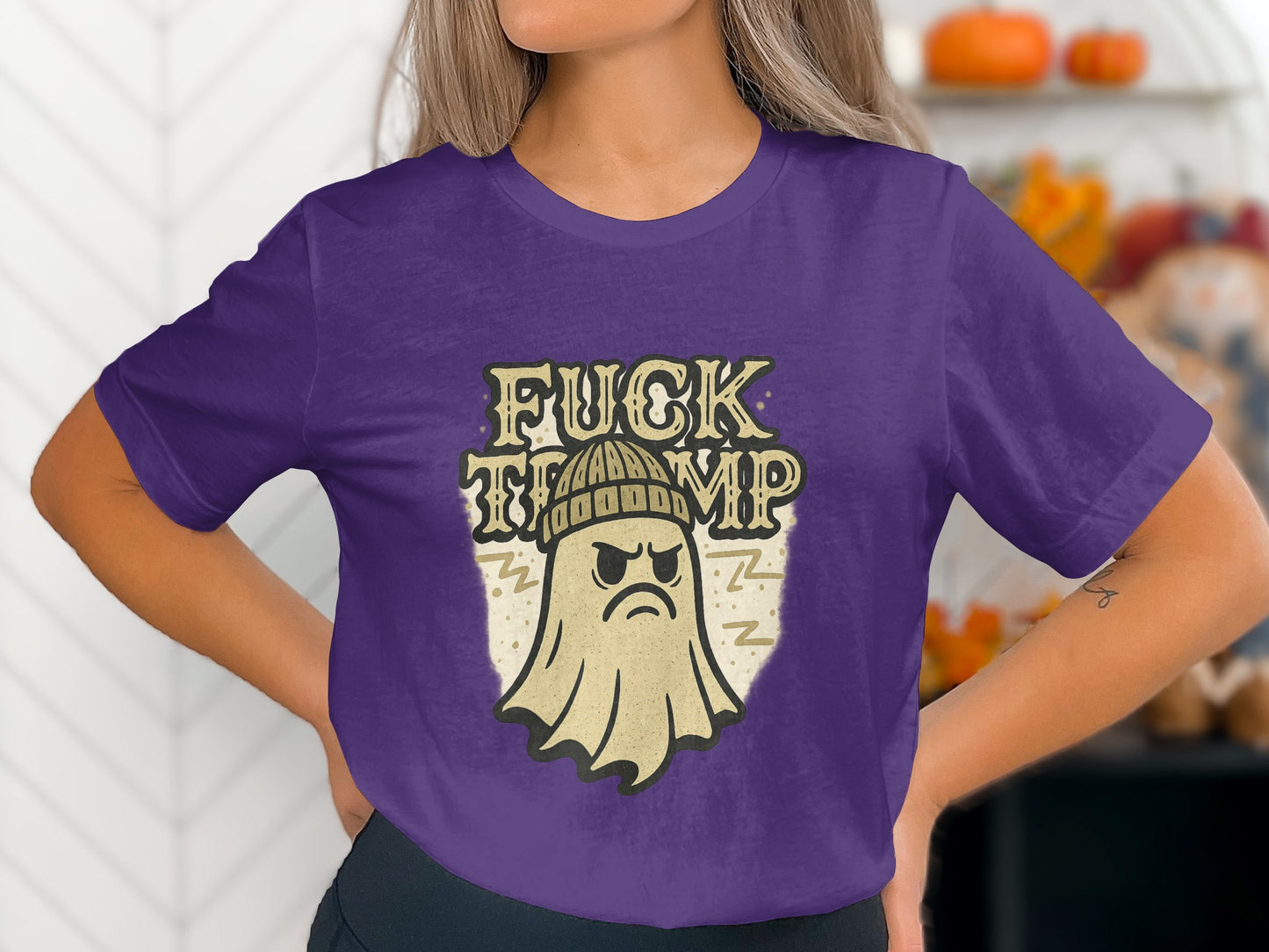 Funny Ghost Graphic Women's T-Shirt Halloween product type