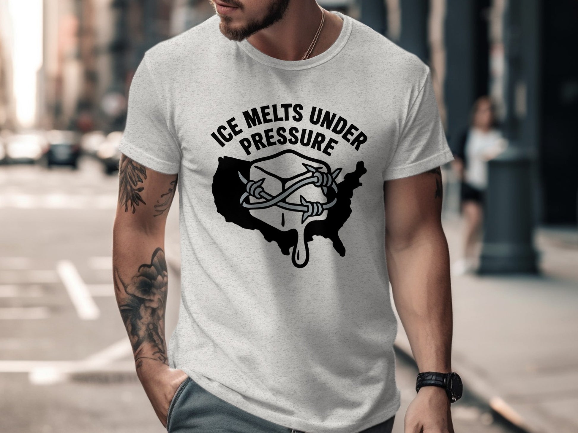 Ice Melts Under Pressure Graphic T-shirt product