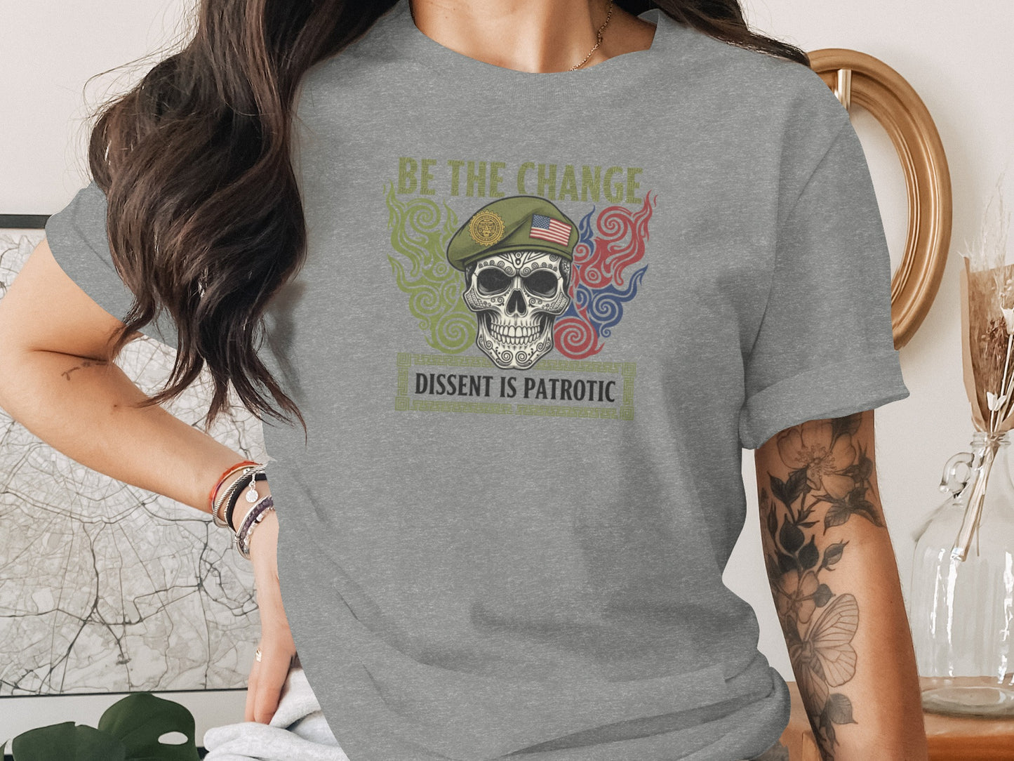 Be the Change Dissent is Patriotic T-Shirt