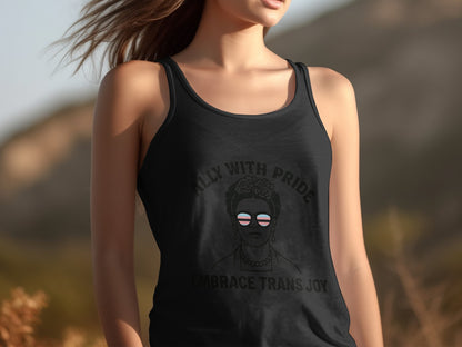 Ally With Pride Embrace Trans Joy Tank Top product type