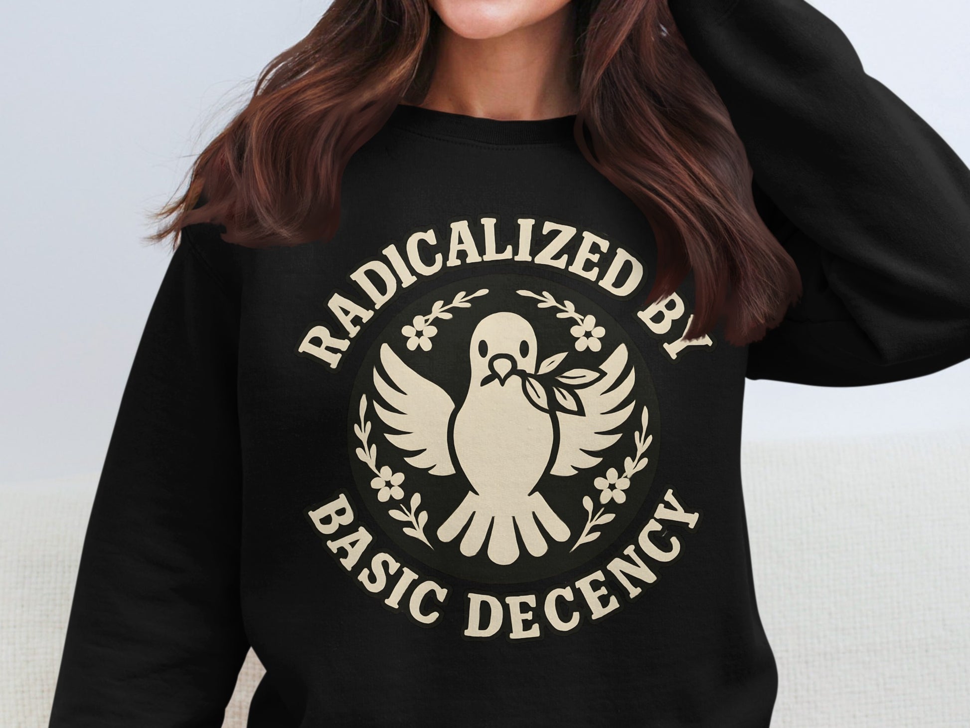 Radicalized By Basic Decency Sweatshirt product type
