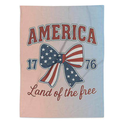 America 1776 Land of the Free Patriotic Towel product