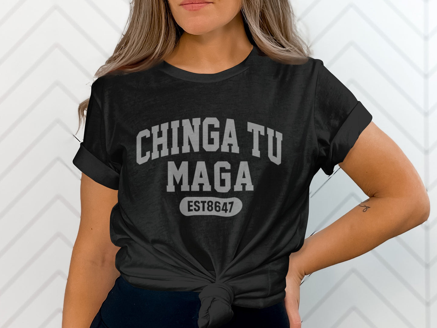 CHINGA TU MAGA EST8647 Graphic Tee Shirt Product