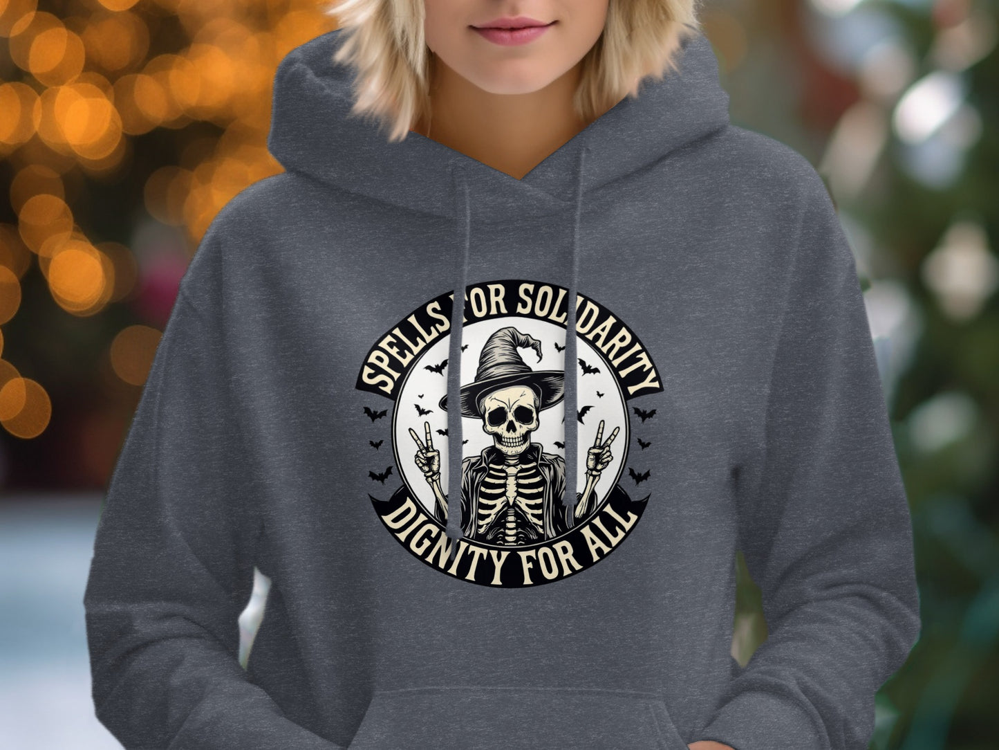 Spells for Solidarity Dignity for All hoodie product