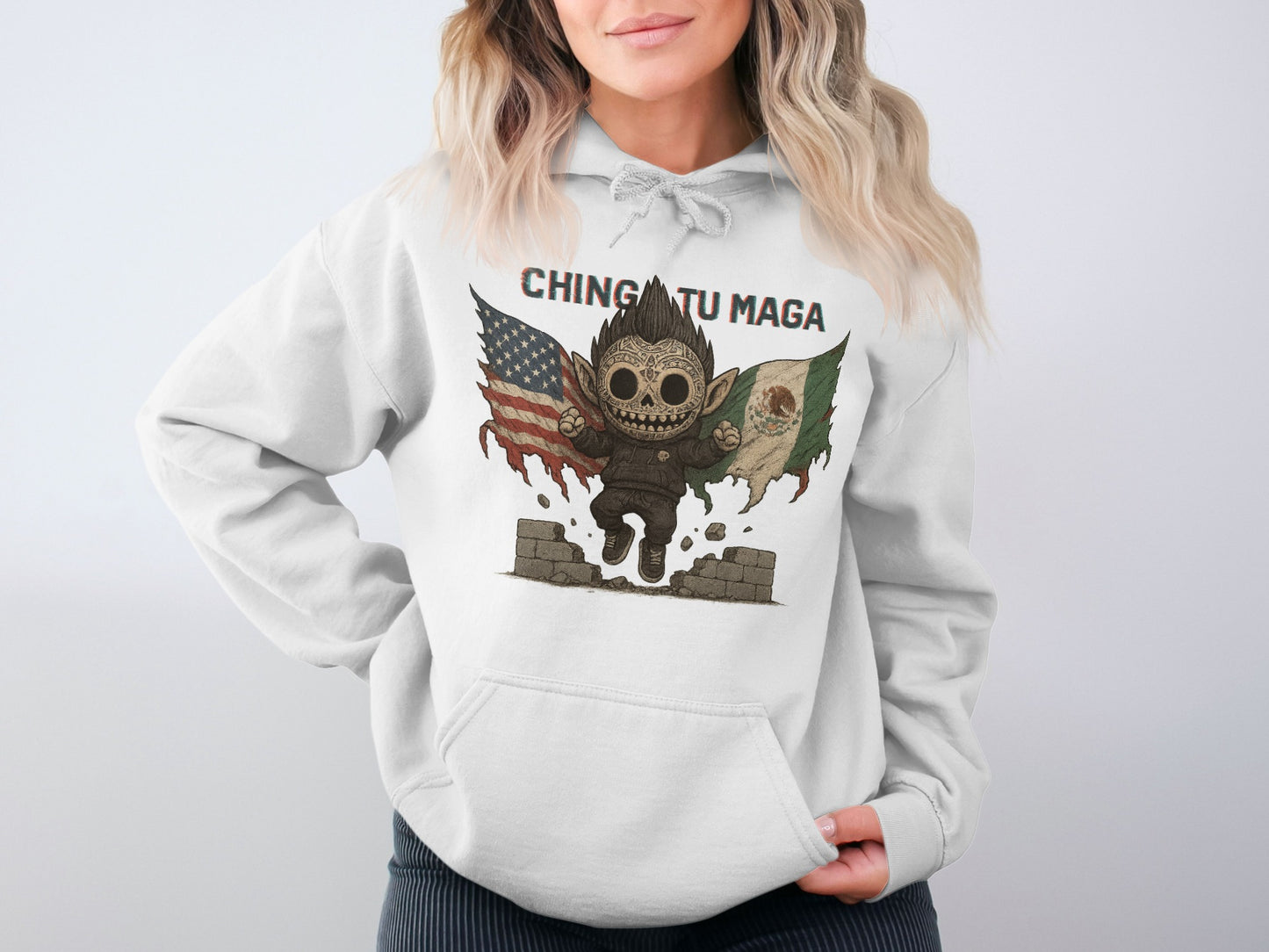 Chingatumaga Hoodie with Unique Graphic Design product type