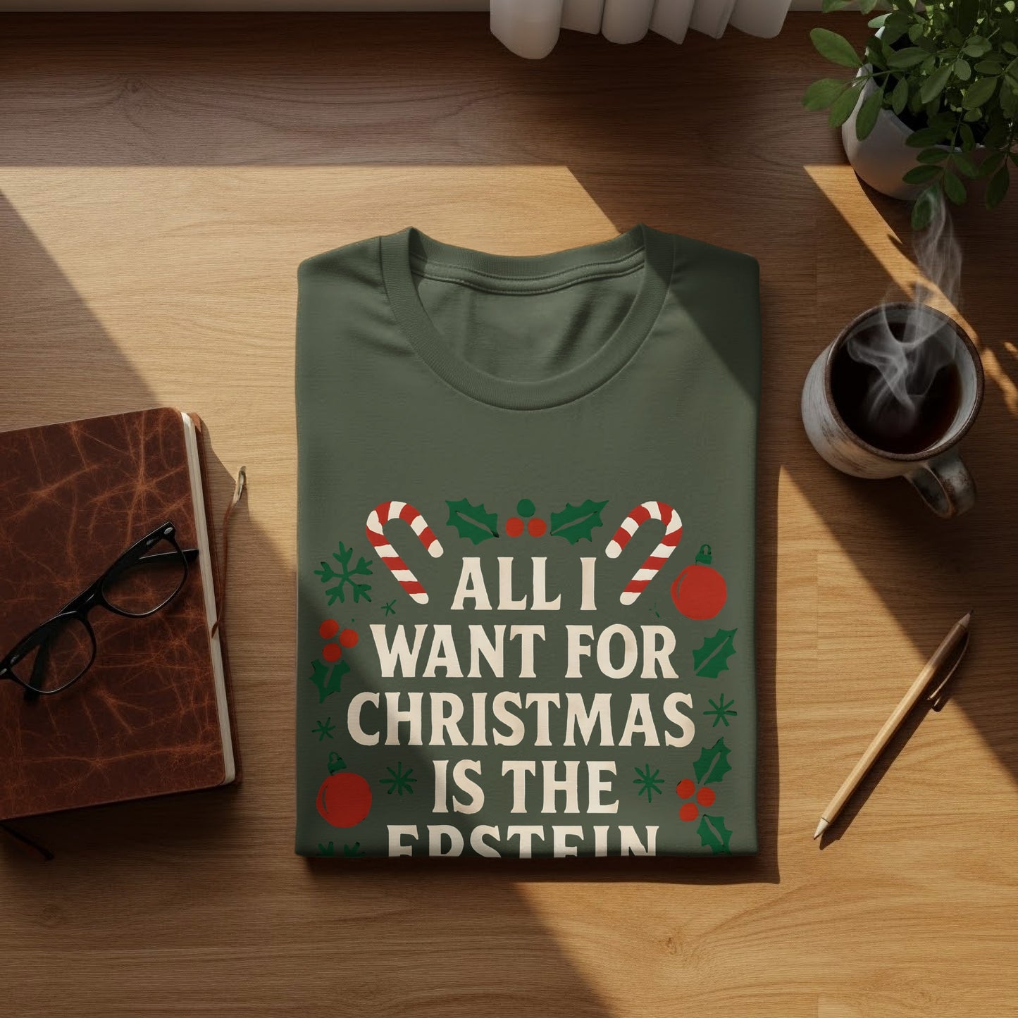 All I Want For Christmas Is The Epstein Shirt product type