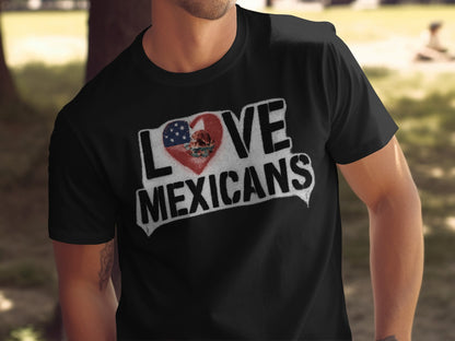 Love Mexicans Statement Tee Shirt product