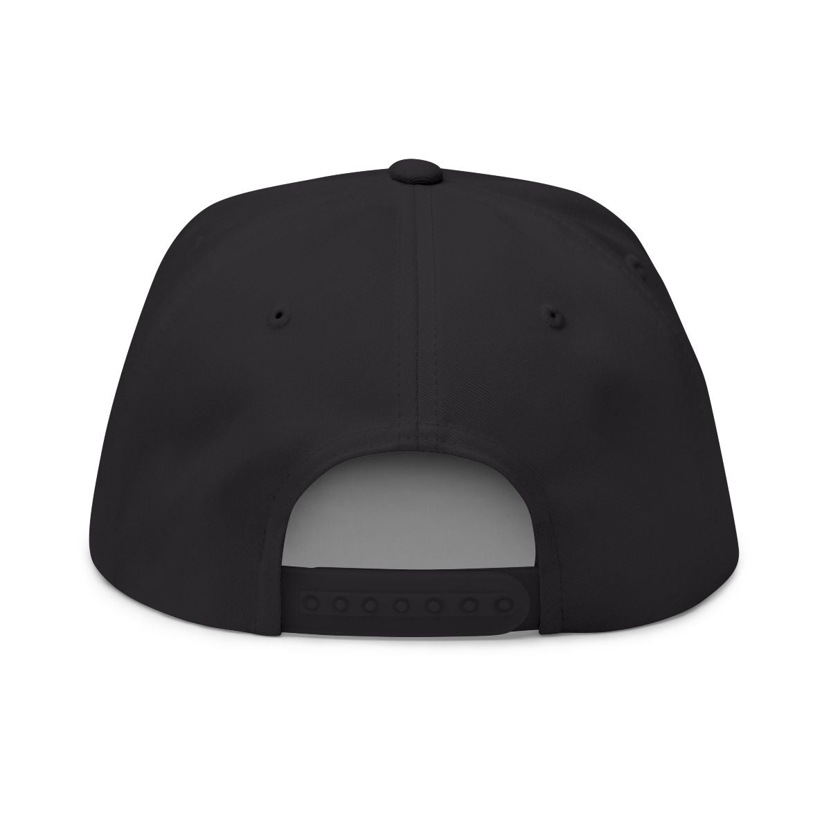 Classic Black Adjustable Snapback Hat Perfect for Any Style