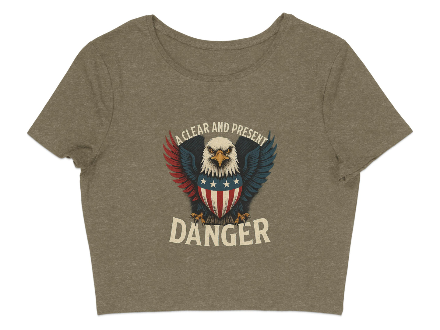 A Clear and Present Danger Eagle Graphic Top product