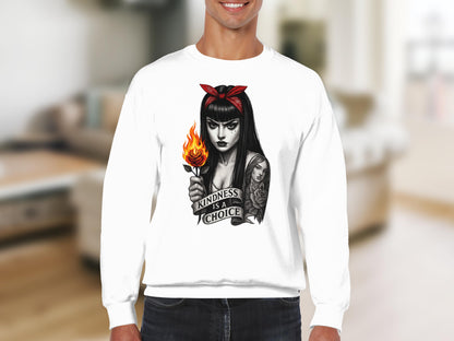 Kindness Is A Choice Graphic Sweatshirt product