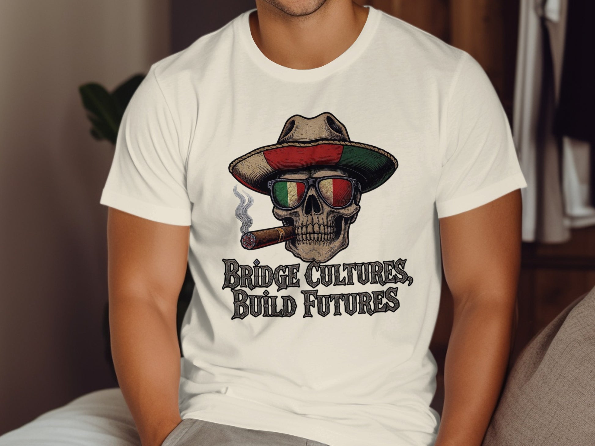Bridge Cultures Build Futures Graphic Tee product