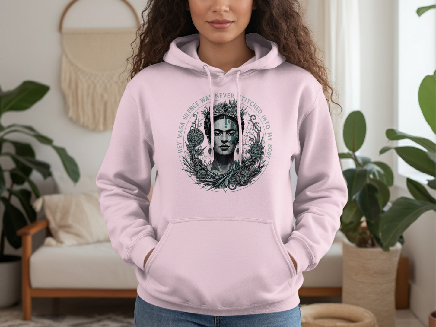 Frida Kahlo Hey Maga Silence Never Stitched Into My Body