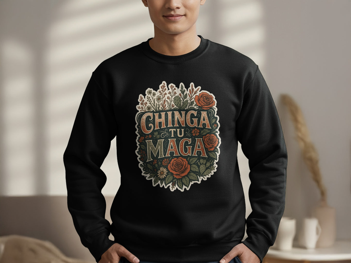 Chinga Tu Maga Graphic Printed Sweatshirt product type