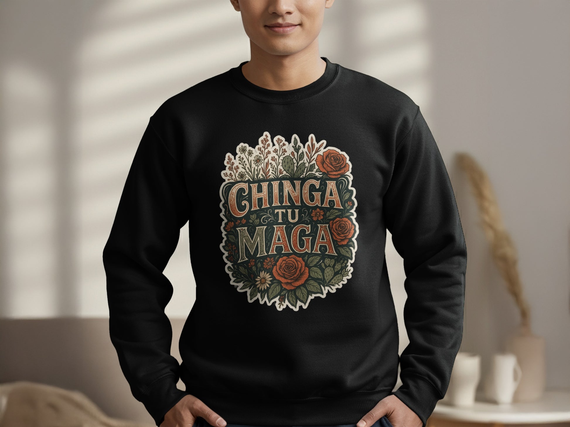 Chinga Tu Maga Graphic Printed Sweatshirt product type