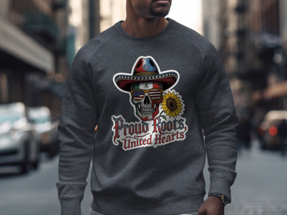 Proud Roots United Hearts Skull Graphic product