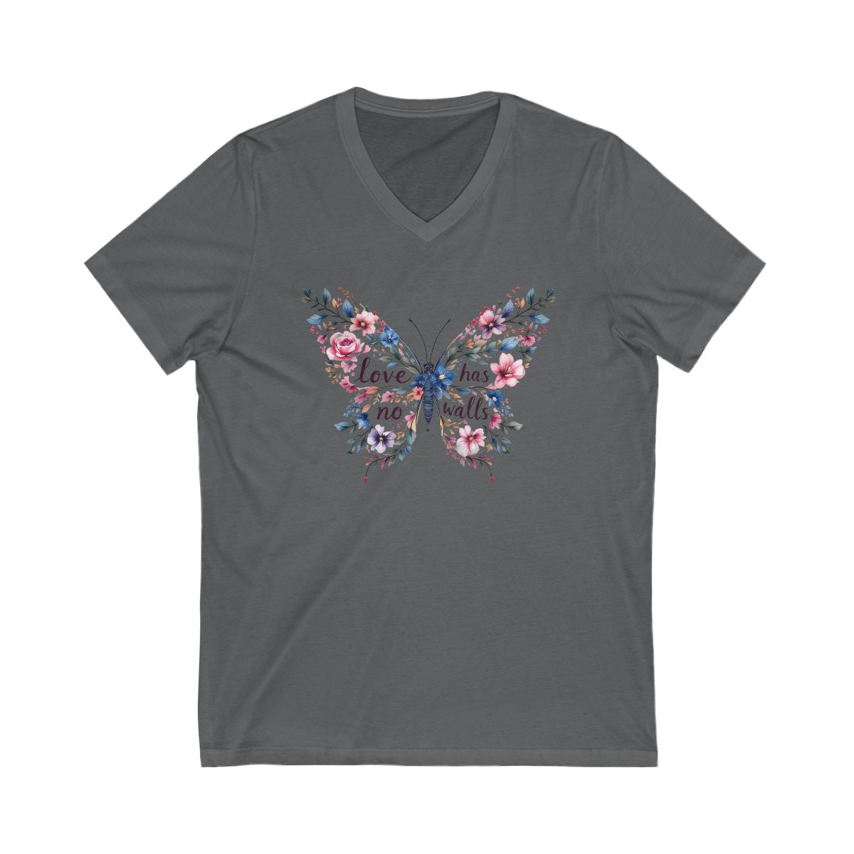 Love Has No Walls Floral Butterfly Graphic Tee product