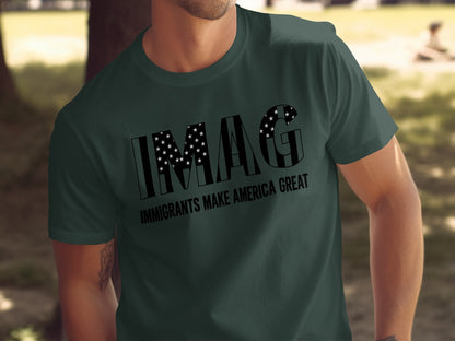 Immigrants Make America Great Unique Graphic T-Shirts