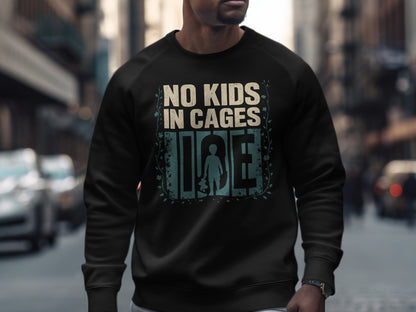 No Kids in Cages Bold Statement Sweatshirt product