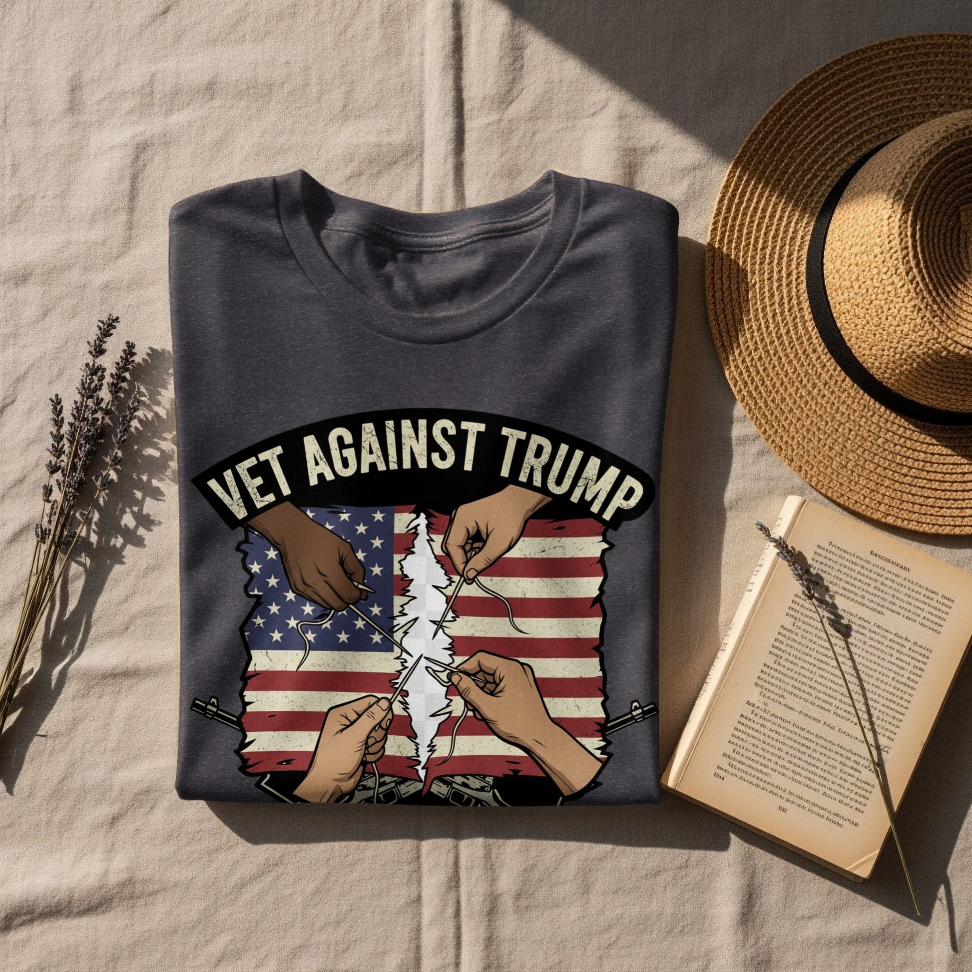 Vet Against Trump Graphic T-Shirt product type