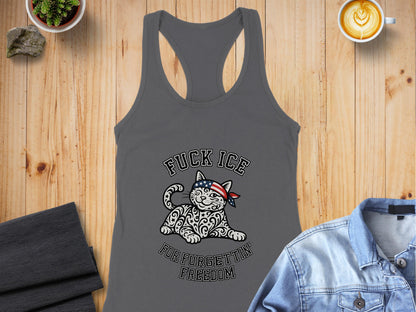 Heartwarming Freedom Print Tank Top product