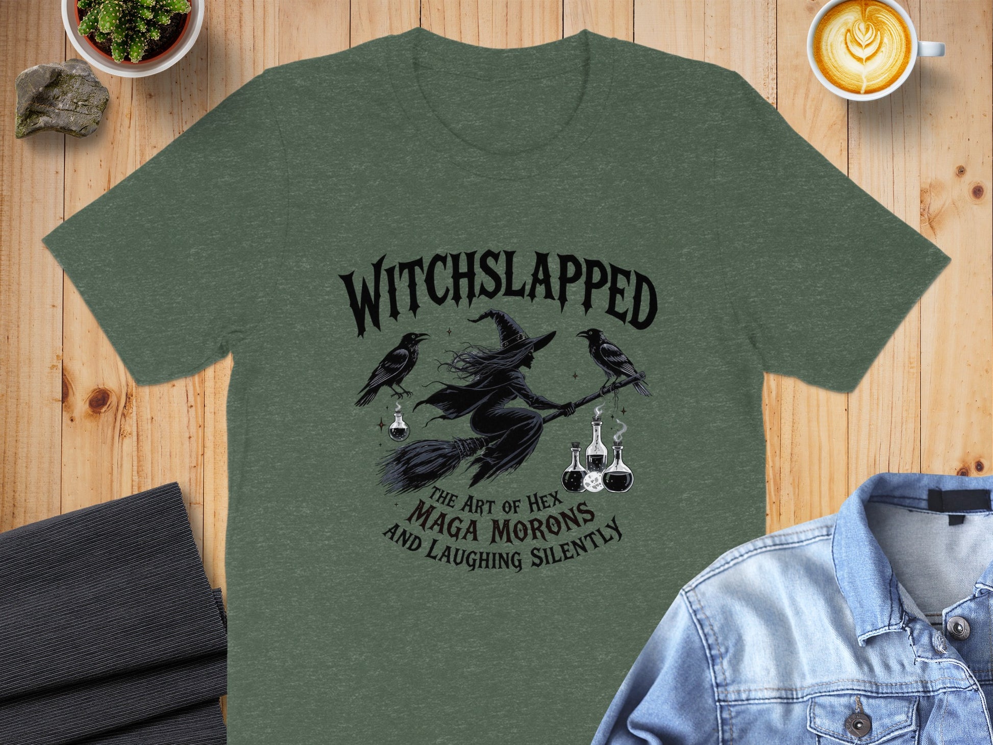 Witchslapped The Art Of Hex MAGA Morons product type