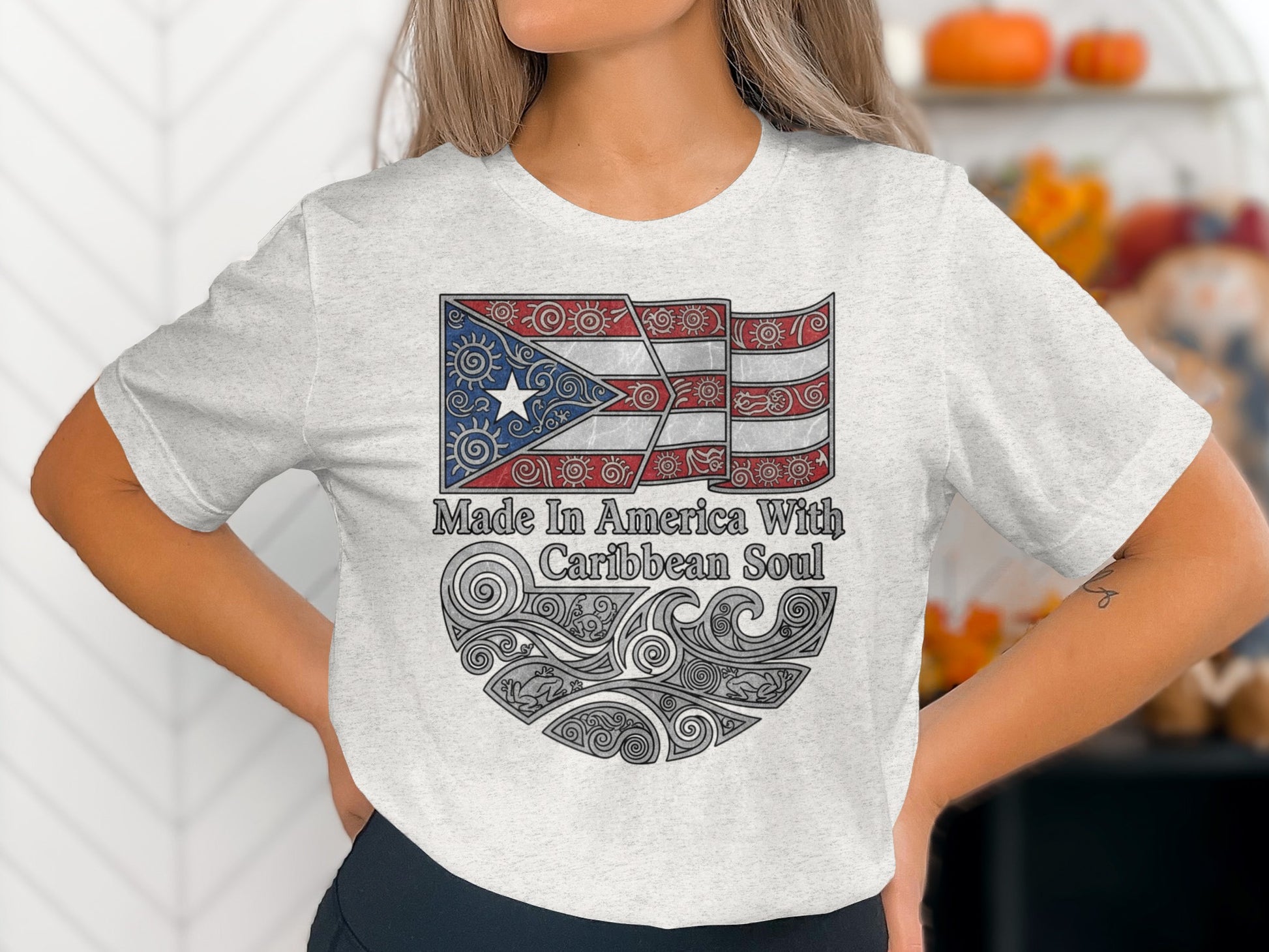 Made In America With Caribbean Soul T-shirt