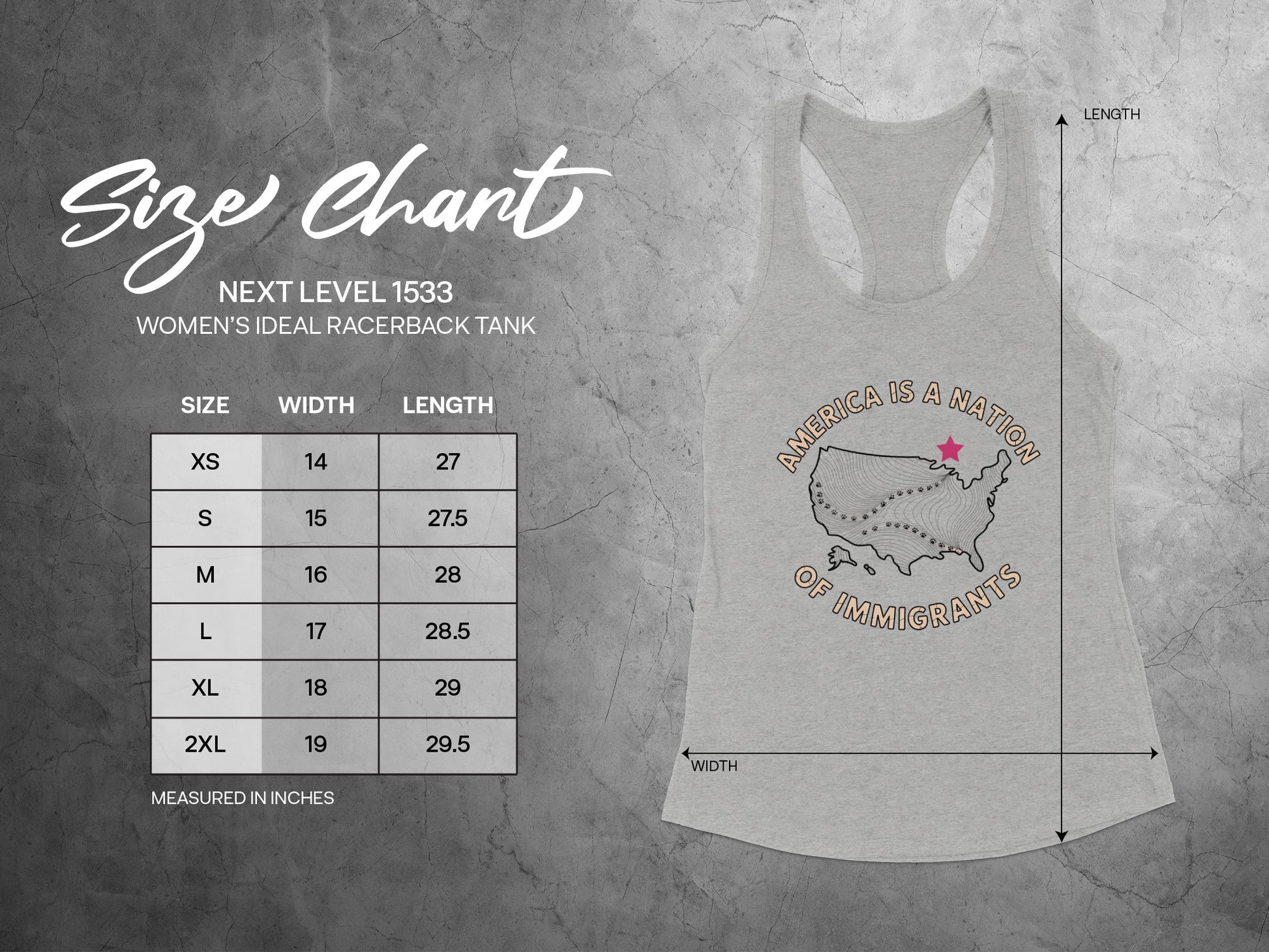 America Is A Nation Of Immigrants Tank Top