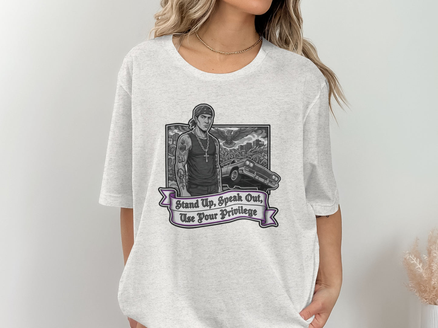 Stand Up Speak Out Use Your Privilege T-Shirt