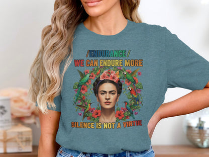 Endurance Silence Is Not A Virtue Graphic T-Shirt product